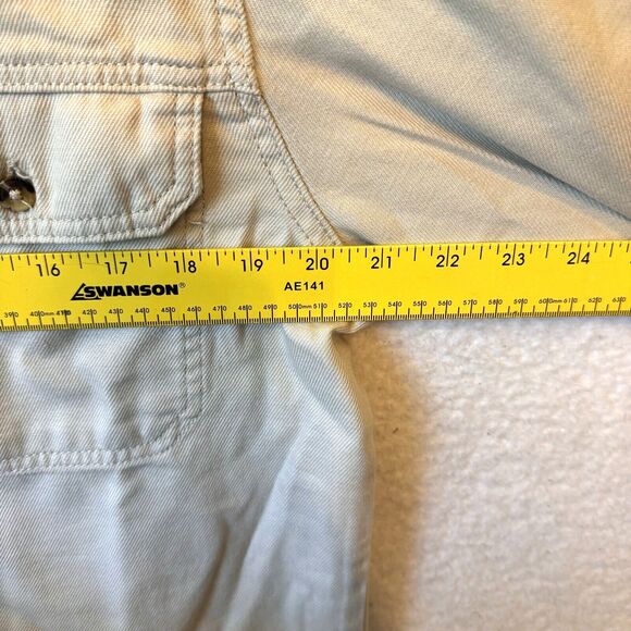 Lucky Brand‎ Men's Shirt Jacket Size Small Color Oatmeal Beige Outdoor Travel - Picture 10 of 11